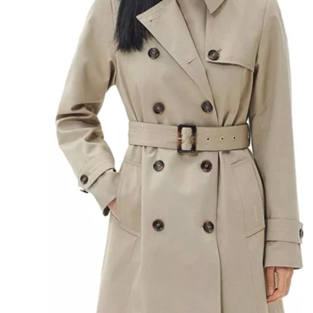 Barbour Greta Trench NWT sz 10